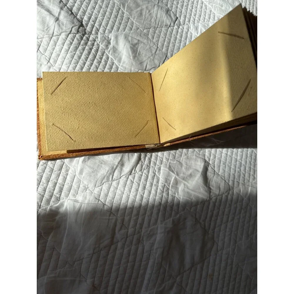 Handcrafted Wooden Photo Album With Bear Design 9